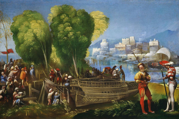 Aeneas and Achates on the Libyan Coast.