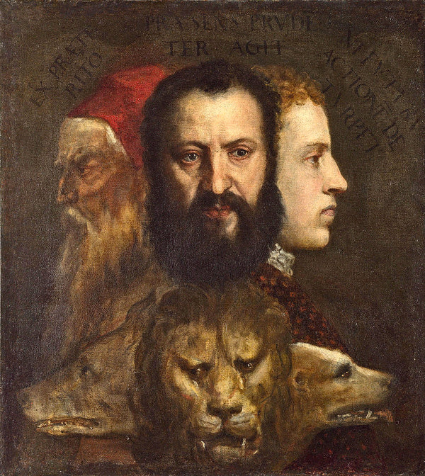 Allegory of Time Governed by Prudence.