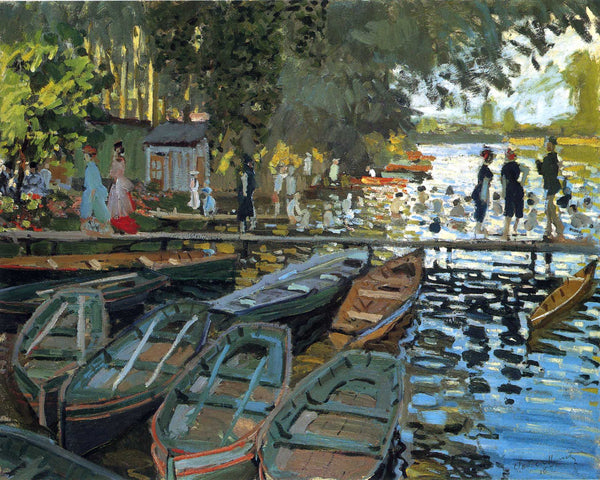 Bathers at La Grenouillere.