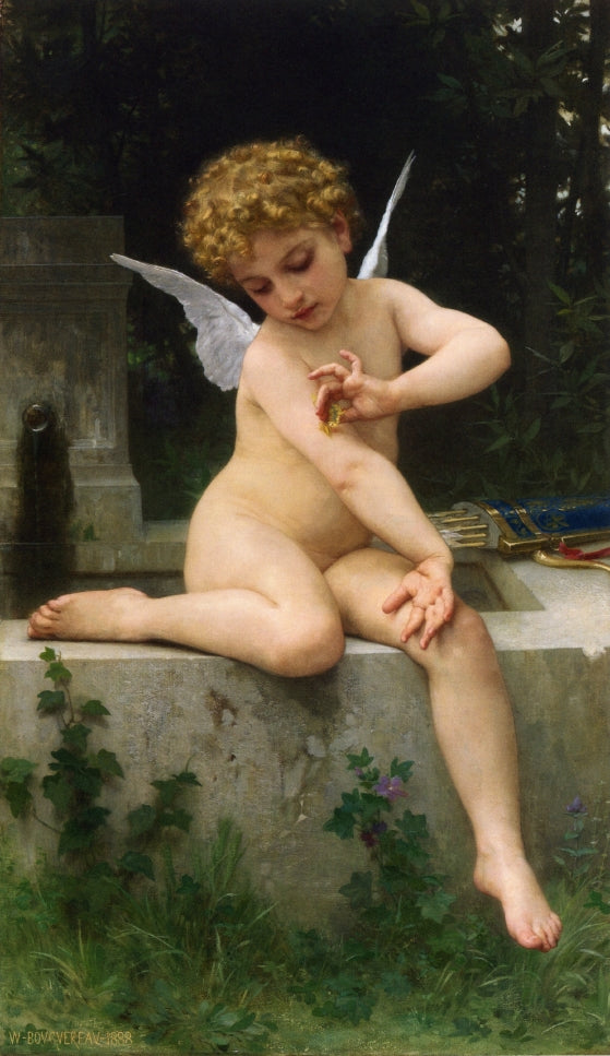 Cupid with Butterfly.