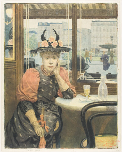 The Absinthe Drinker.