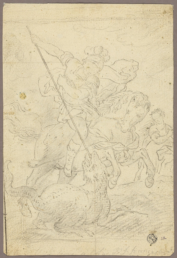St. George and the Dragon.