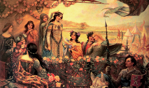Lancelot and Guinevere.