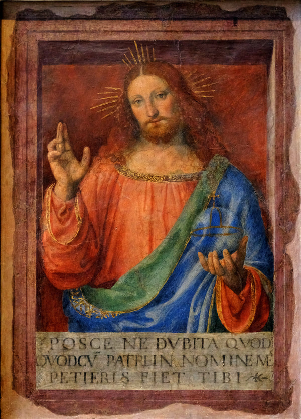 Blessing Christ.