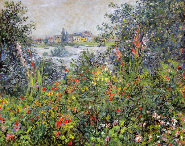 Flowers at Vetheuil.