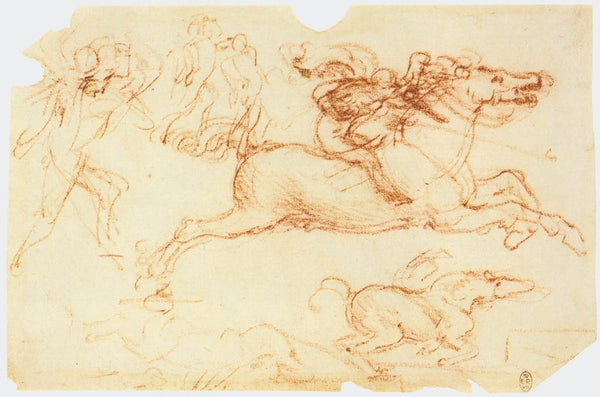 Galloping Rider and other figures.