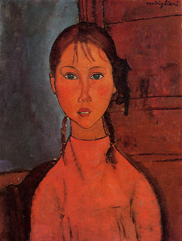 Girl with Pigtails.