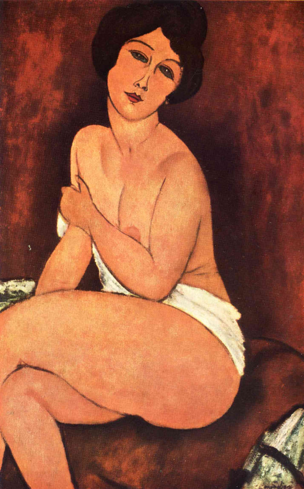 Large Seated nude.