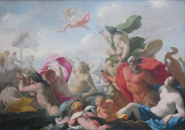 Marine Gods Paying Homage to Love.