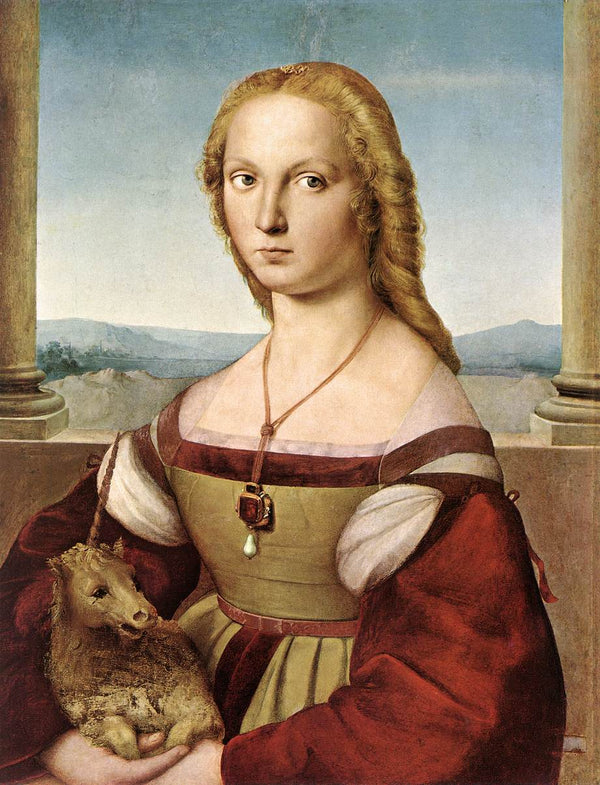 Portrait of a Lady with a Unicorn.