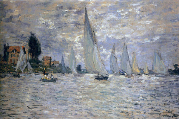 The Boats Regatta at Argenteuil.